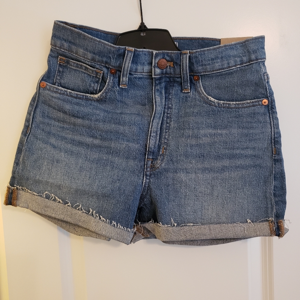 Madewell Women's High Rise Jean Shorts Size W27